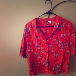 H&M Flower Top